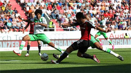  沃尔夫斯堡锋线全面开花，德甲进攻火力榜排名攀升  